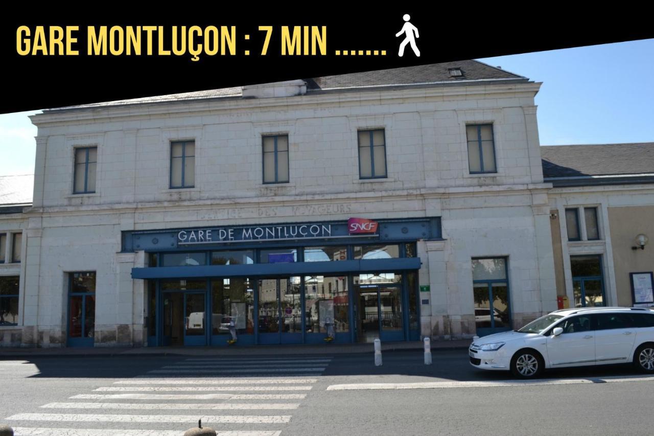 Centre-Ville - Gare - Jardin Wilson - Chateau Bourbon Montluçon Eksteriør bilde
