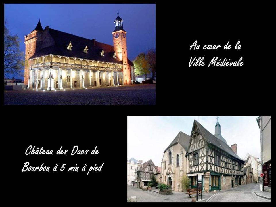 Centre-Ville - Gare - Jardin Wilson - Chateau Bourbon Montluçon Eksteriør bilde
